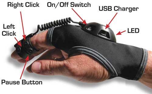 ION WIRELESS AIR MOUSE GLOVE