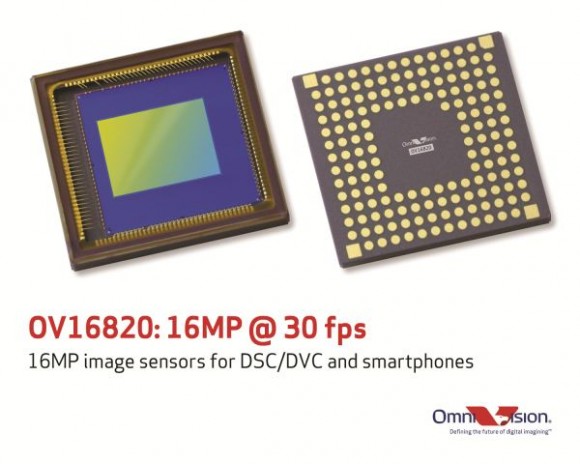 Сенсоры OmniVision  OV16820 и OV16825