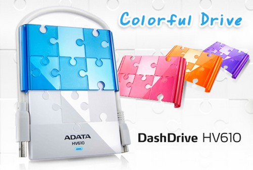ADATA DashDrive HV610 - "веселенький диск и головоломка в придачу"