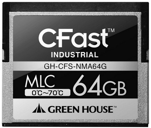 Промышленные карты памяти Green House CFast
