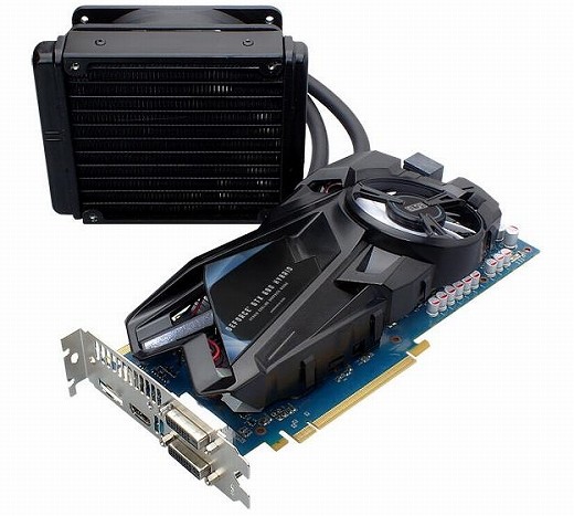 ELSA GeForce GTX 680 Hybrid - High-End видеокарта с гибридной системой охлаждения