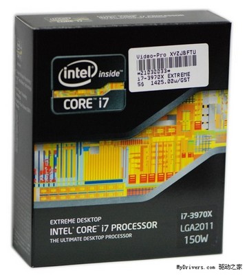 Intel выпустила мощный "6-ядерник" Core i7-3970X Extreme Edition - новый десктопный флагман компании