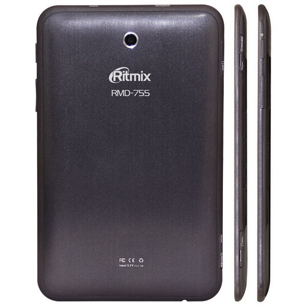 Мультифункциональный планшет Ritmix RMD-755 с Bluetooth 4.0 и GSM/GPS-модулями