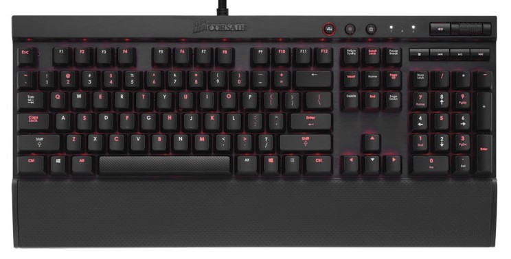 Corsair Vengeance K70 - игровая механическая клавиатура с оригинальной подсветкой
