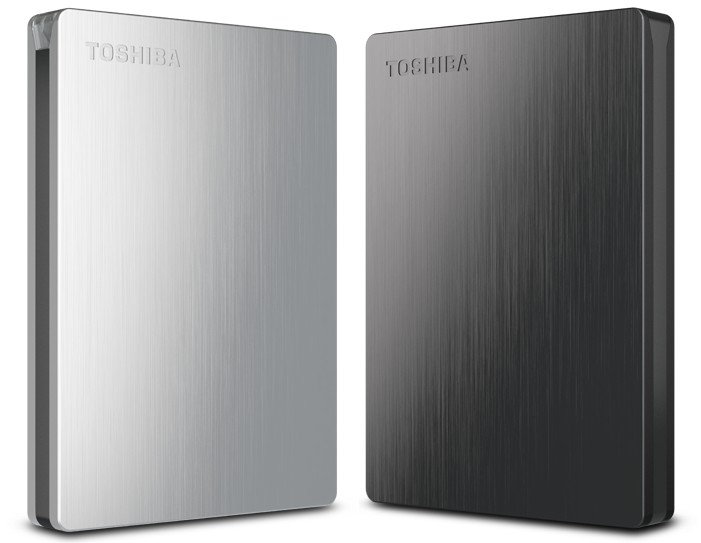 Toshiba Canvio Slim II - новое поколение алюминиевых жестких дисков