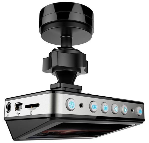 Ritmix AVR-855 – горизонтальный видеорегистратор с магнитным креплением и GPS