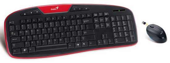 Беспроводной комплект Genius KB-8005 - супербюджетный набор из клавиатуры и мыши