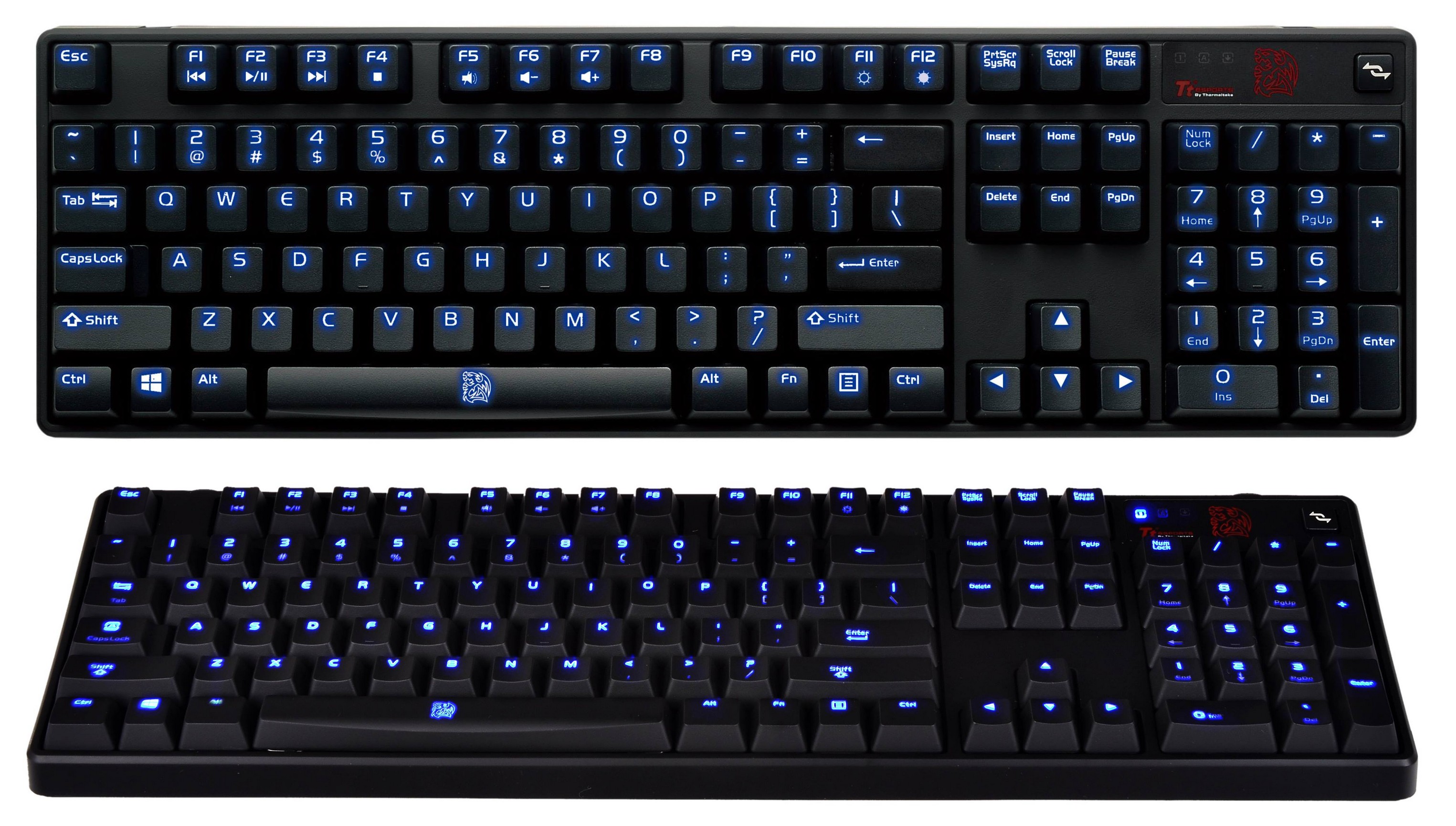 Клавиатура TT Esports by Thermaltake Mechanical Gaming Keyboard Poseidon illuminated Black USB