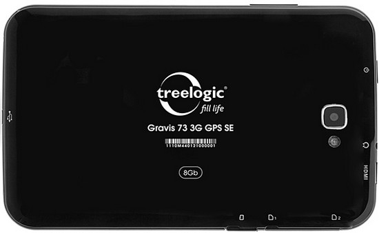 Treelogic Gravis 73 3G GPS - навигационный 3G планшет с телевизором и радио