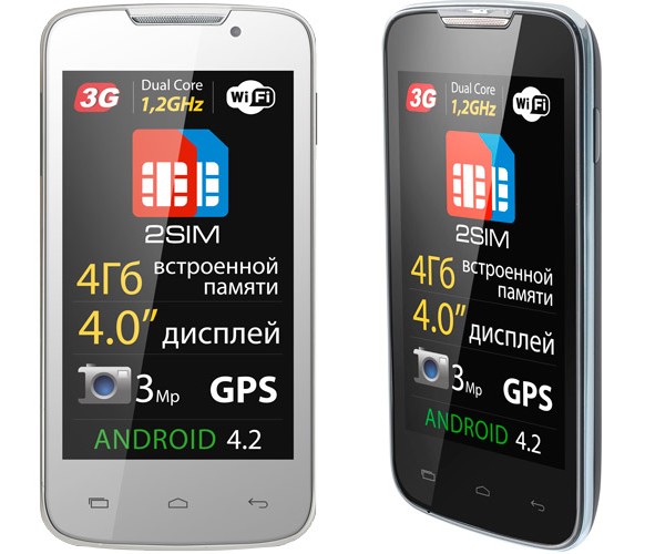 Explay Alto - бюджетный 2-ядерный смартфон