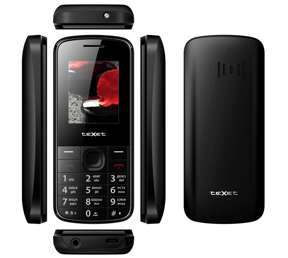 teXet TM-102 - простой мобильник за скромную цену