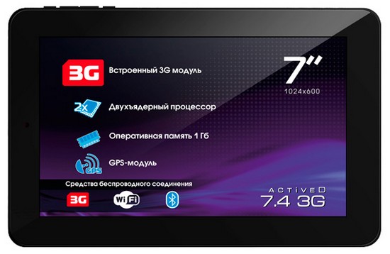 Explay ActiveD 7.04 3G - компактный планшет с 3G и GPS