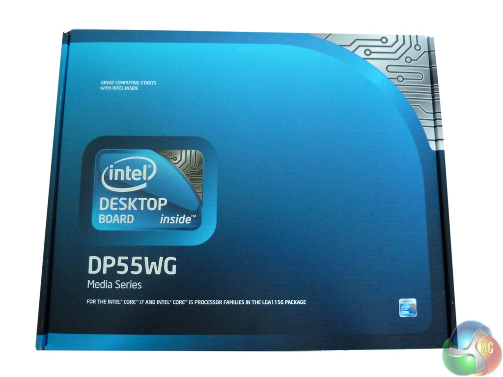 Коробка Intel DP55WG Media Series