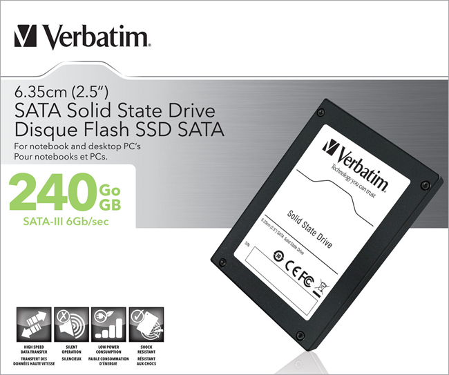 Verbatim SSD 240GB 3SSD240