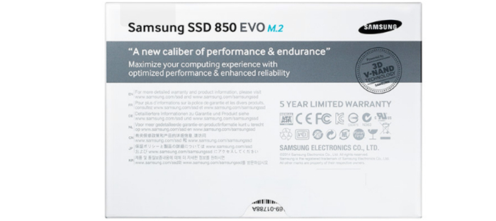 Samsung SSD 850 Evo M2