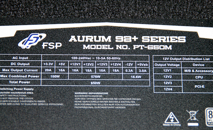 FSP Aurum 92  650