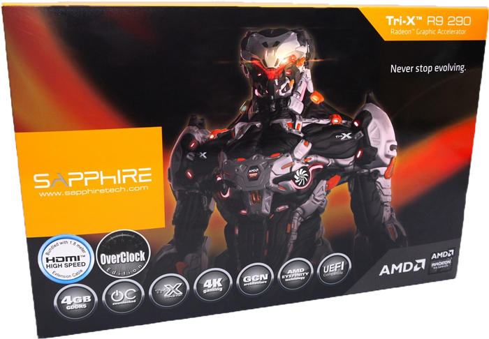 Sapphire TRI-X R9 290 4GB GDDR5 OC
