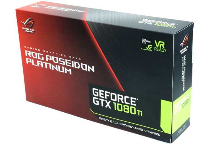 ASUS Nvidia GTX 1080 Ti Poseidon Platinum