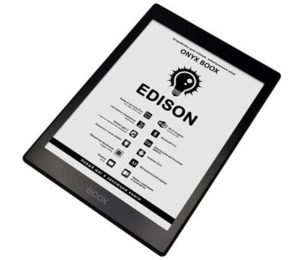 На российском рынке представлена новинка 2022 года — ридер ONYX BOOX Edison