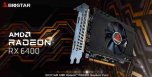 BIOSTAR представляет новую графическую карту AMD RADEON RX 6400