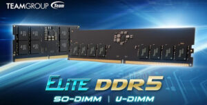 TEAMGROUP выходит на рынок с оперативной памятью ELITE SO-DIMM DDR5 и ELITE U-DIMM DDR5 5600MHz