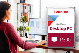 Toshiba представляет жесткий диск P300 емкостью 2 ТБ со скоростью вращения 7200 об/мин, предназначенный для настольных ПК